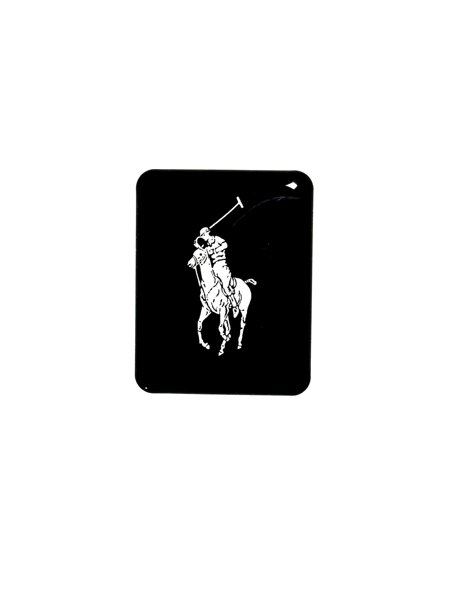 Vespa Ralph Lauren Sticker – Zwart 3D Doming Logo | Scooter Accessoire
